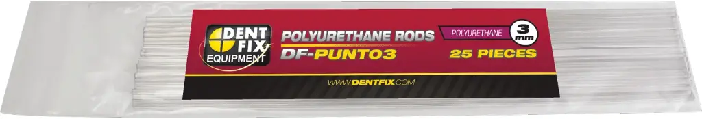 [DP47_3mm_25_Round_Natural] Polyurethane Plastic Welding Rod