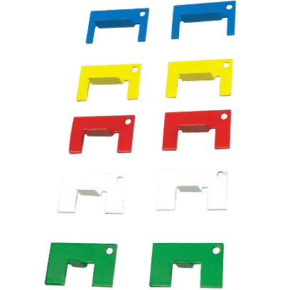 [DP53] EZ Tab Plastic Tabs - Variety  (2 of each) 10qty