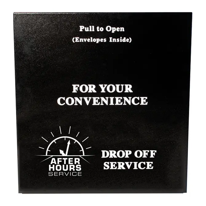 Black Wall Mount After Hours Box