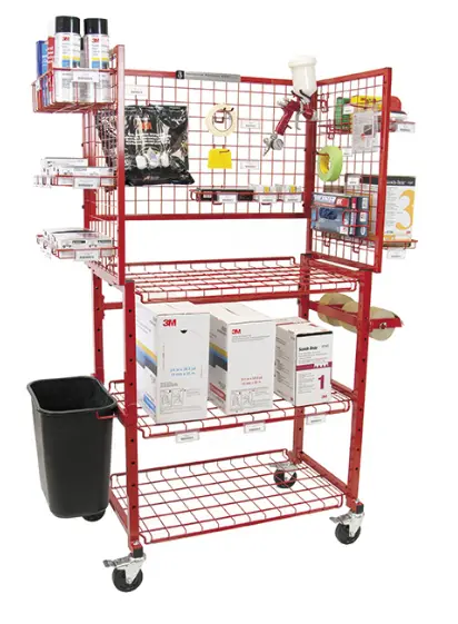 [PE40] Innovative I-MCPC Painters Prep Cart  