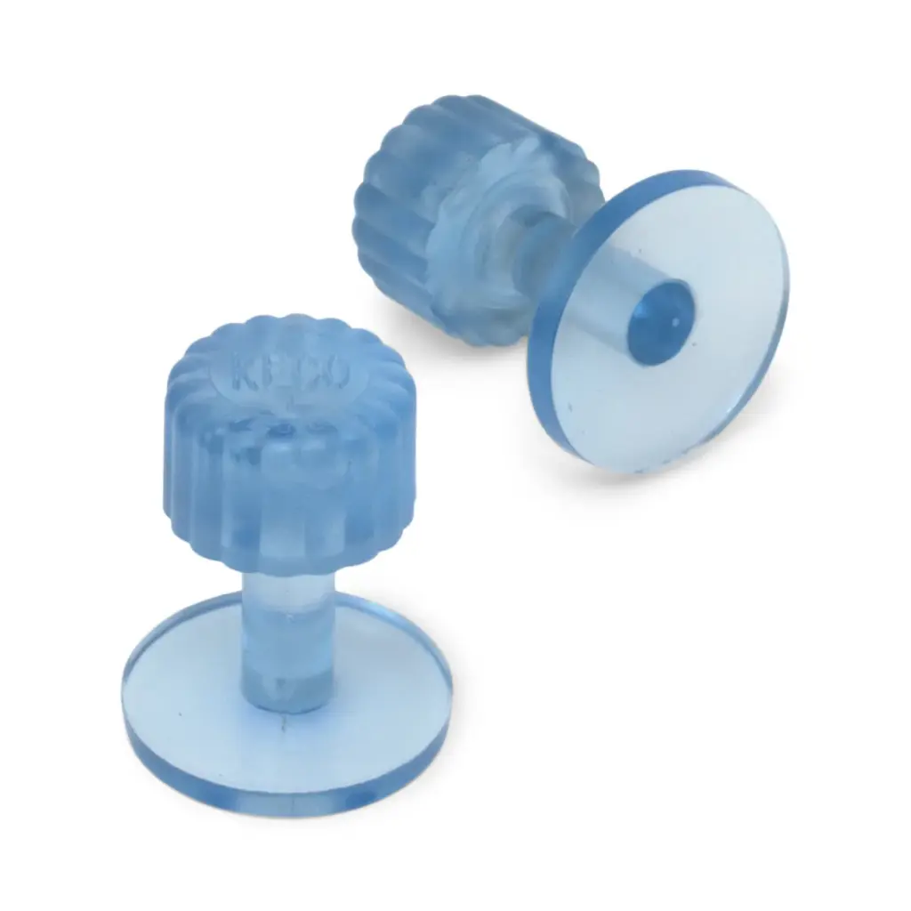 Keco Dead Center 17mm Ice Round Finishing Glue Tabs (10pk)