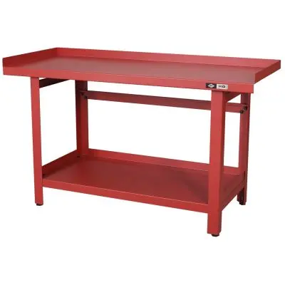 Heavy-Duty Workbench - 61" x 25" - 1,300 lbs Capacity
