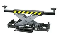 Rolling Jack - Air/Hydraulic Operation - Adjustable Width, 7,500 Lbs. Capacity 