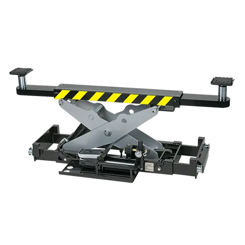Air/Hydraulic Operated Rolling Jack - Adjustable Width (43.50 - 60.25 In), 15,000Lbs