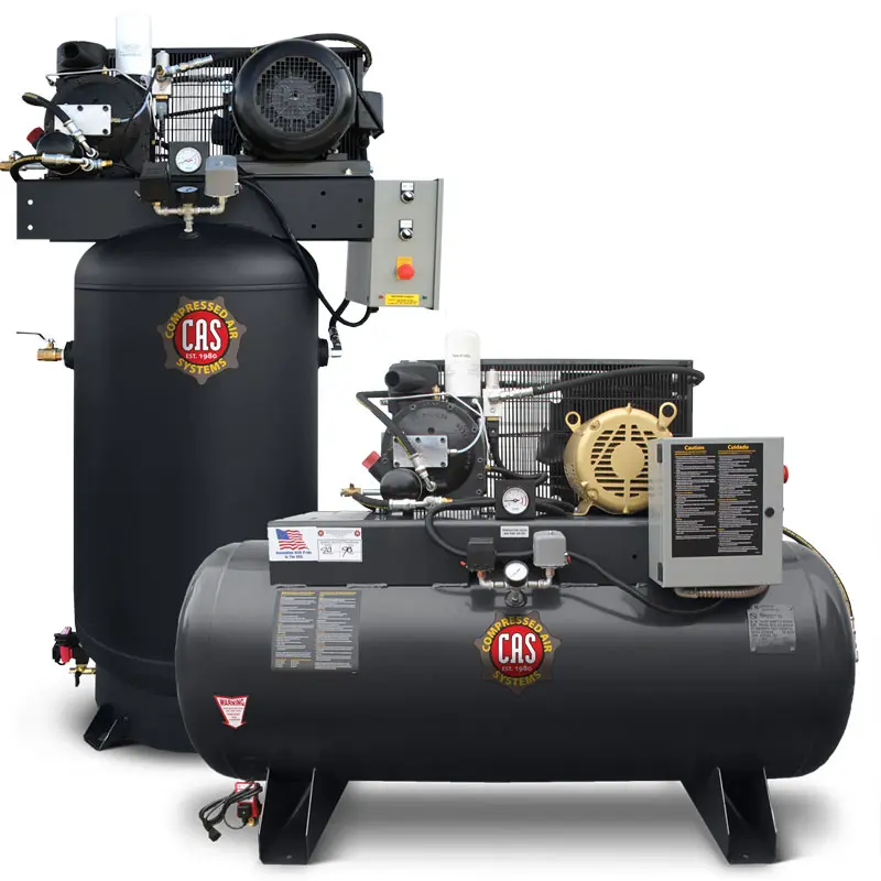 Air Compressor, Rotary, 7.5HP (1PH), 26cfm@150psi - Packaged / Elite - Wet - 80g H tank 
