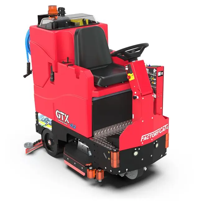 Ride On Floor Scrubber - 26" - Disc Scrub System