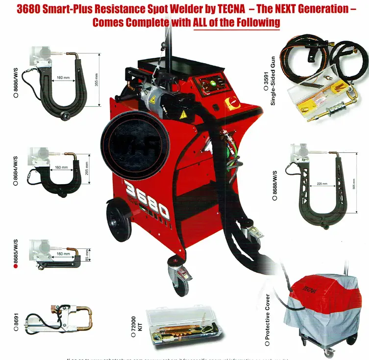 3680P Smart-Plus Resistance Spot Welder
