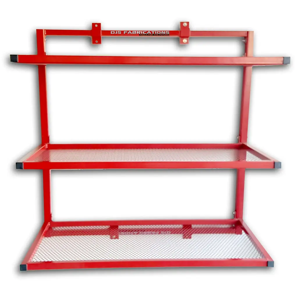 Wall Mounted 3 Shelf Rack | Autobody Solutions, Inc.