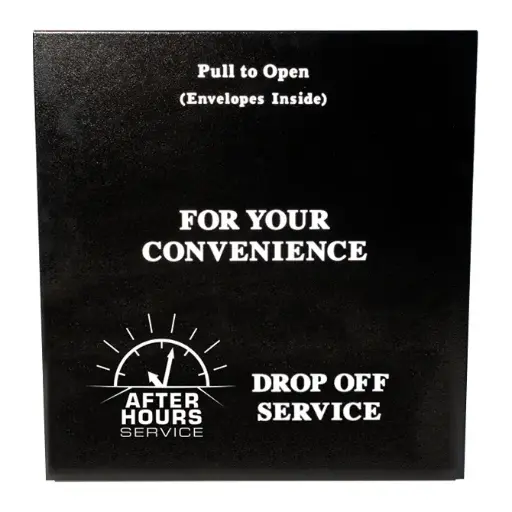 [KT13] Black Wall Mount After Hours Box