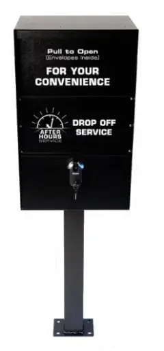 [KT10] Black After Hours Self Conatined Drop Off Box