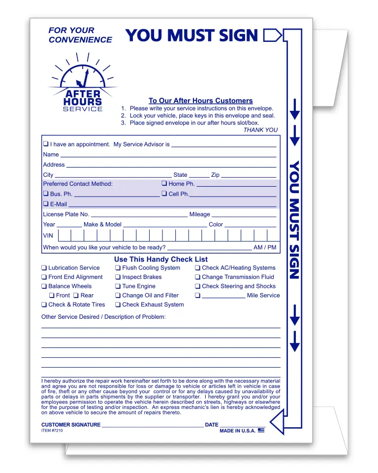 Key Drop Envelopes 6