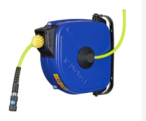 [SE107] Prevost Air Hose Reel w/quick disconnect & Safety retraction