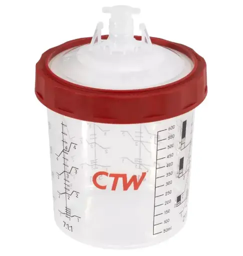 [PE51] CTW CS-850 850 ml/28oz Premium Disposable Spray Cup Paint System