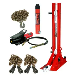 [SE146] Black Hawk Pulling Post Package, 10-Ton Capacity