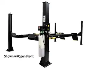 [SE154] Open-Front General Service Flat Deck 4-Post Lift With 26 In. Wide Runways