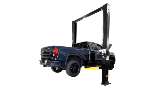 [SE156] Symmetric 2 Post Lift, 3-Stage Front and Rear Arms, Mechanical Lock Release